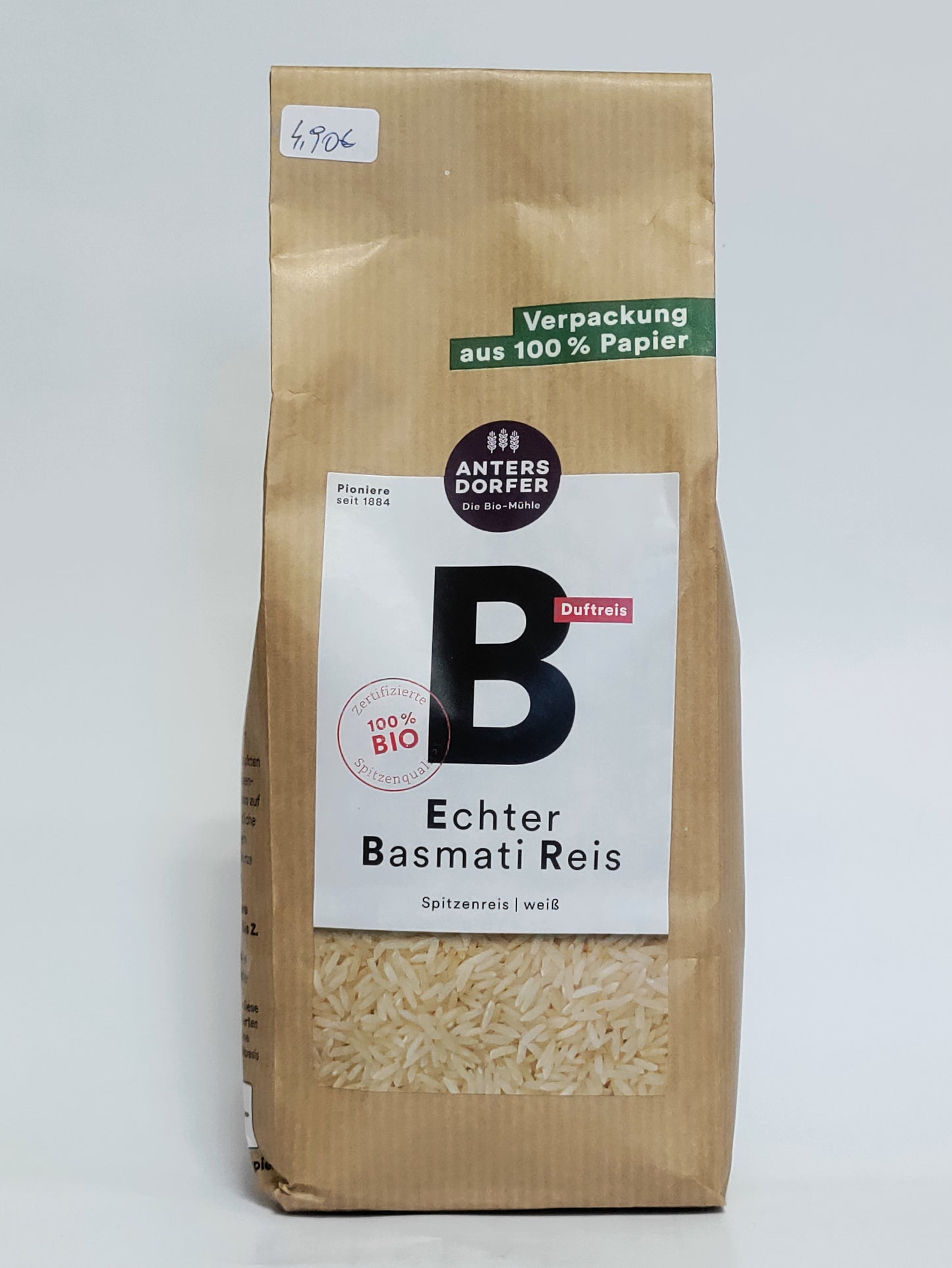 Antersdorfer - Bio basmati riž 500g