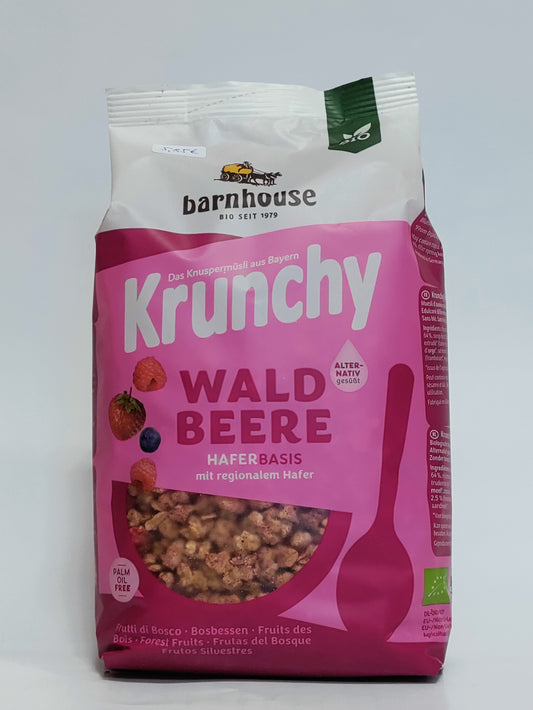 Barnhouse - Bio hrustljavi musli Krunchy z gozd.sadeži 375g