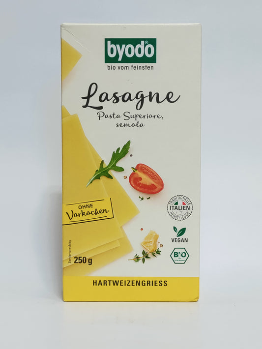 Byodo - Bio testenine za lazanjo, 250g