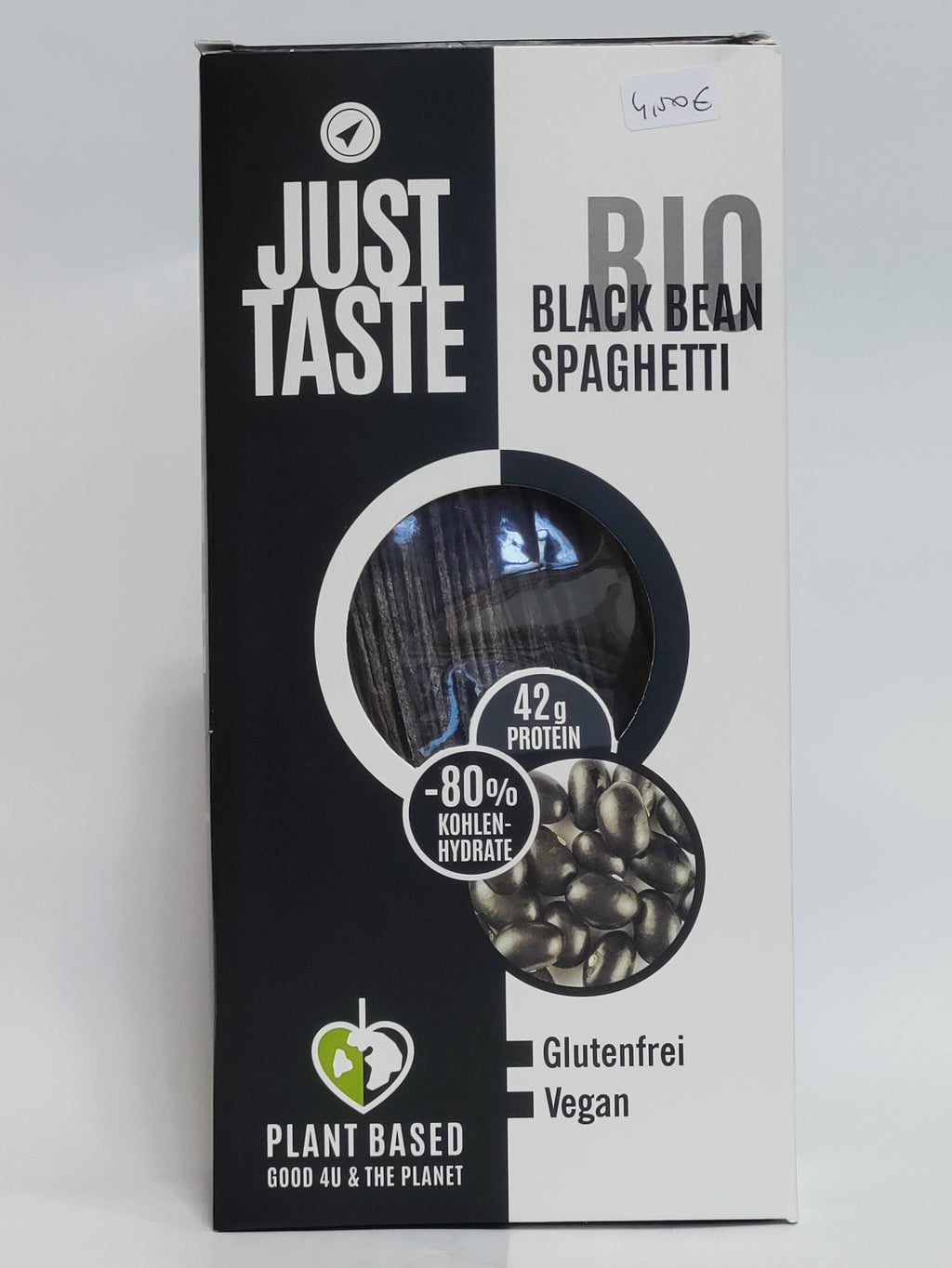 Just Taste - Bio veganski špageti iz črnega fižola 250g