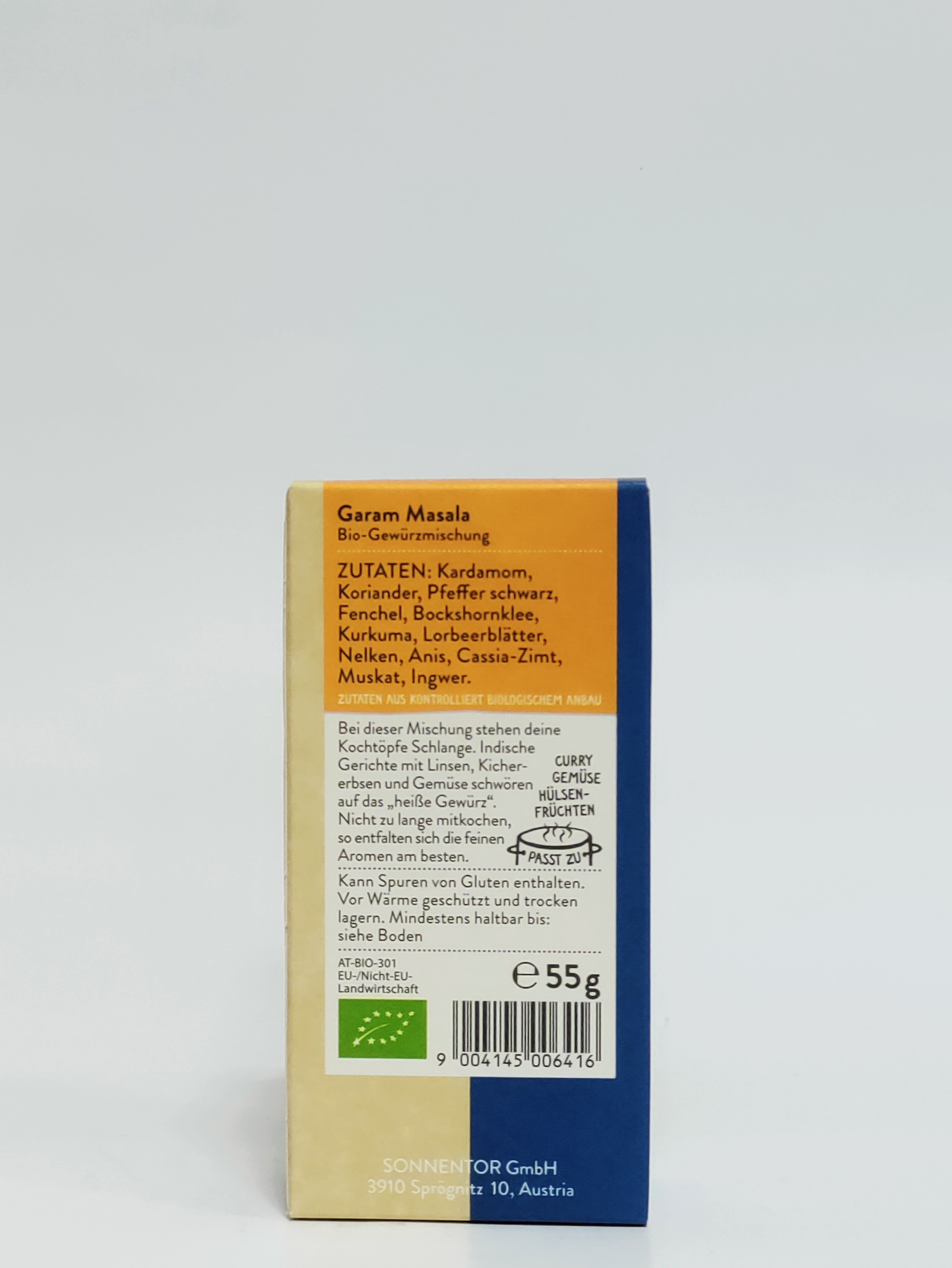 Sonnentor - BIO garam masala 55g