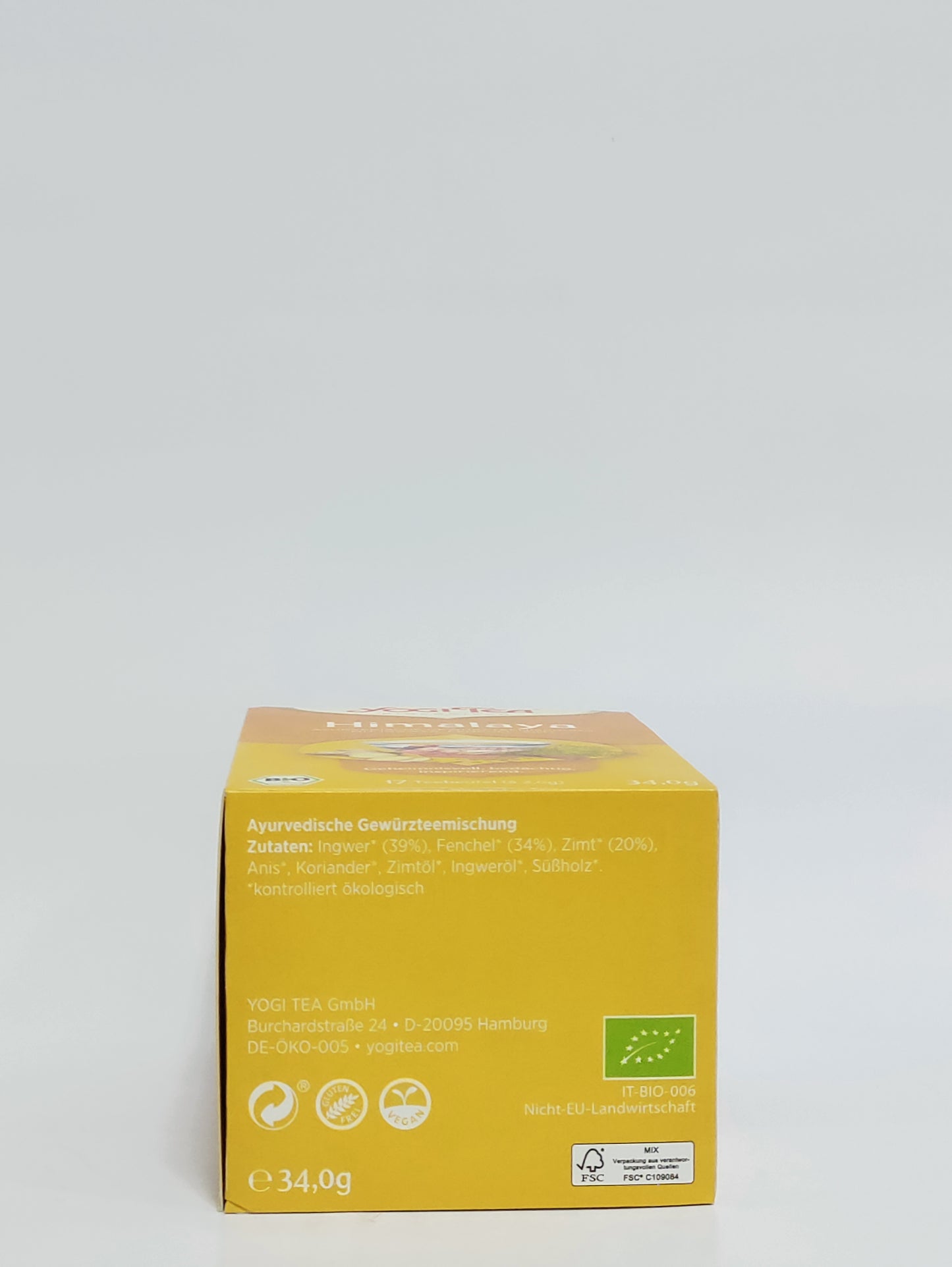 Yogi - Bio čaj Himalaya 17 vrečk, skupno 34g