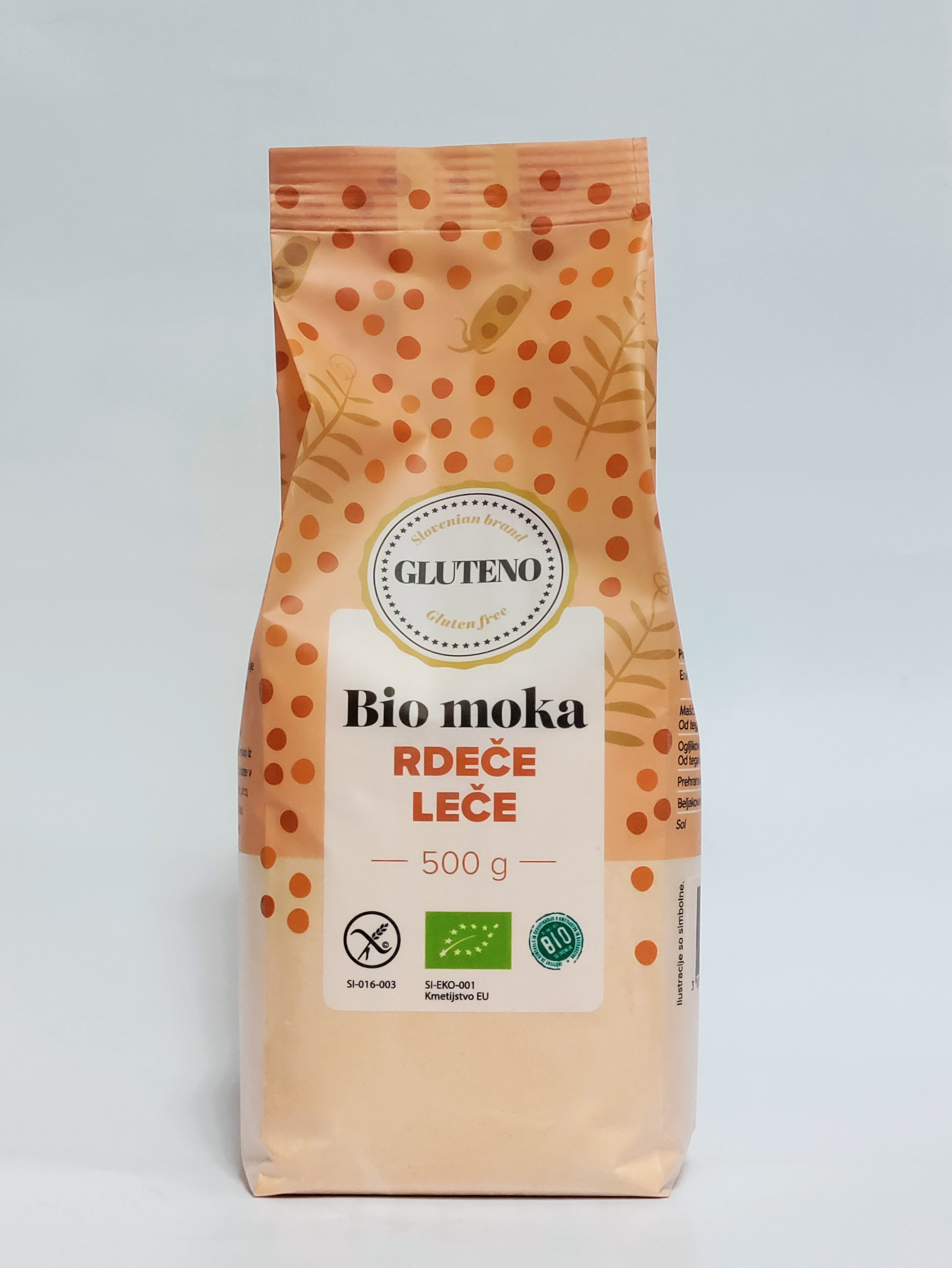Gluteno - Bio brezglutenska lečina moka 500g