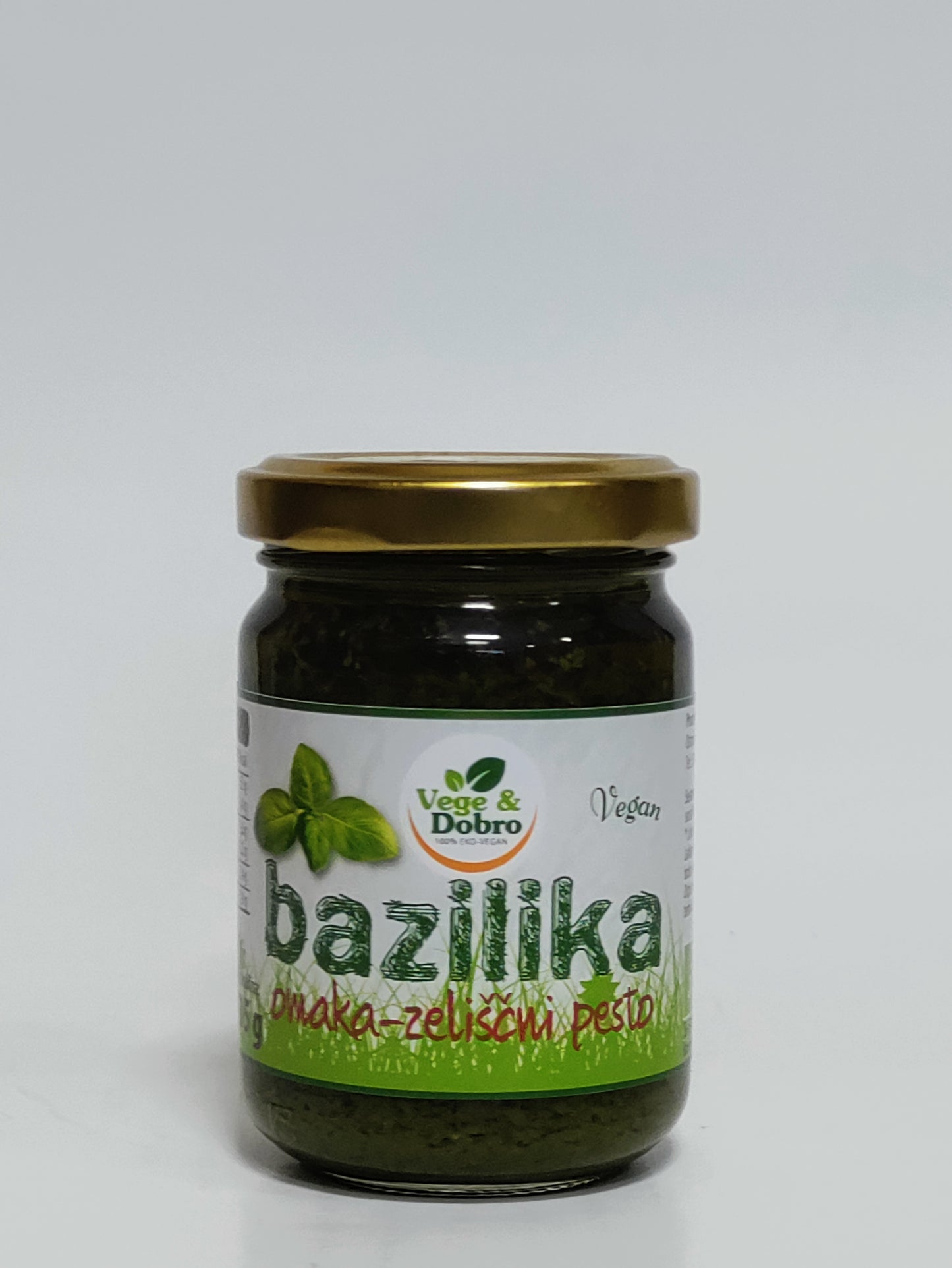 Vege & Dobro - Bio zeliščni pesto - bazilika 135g