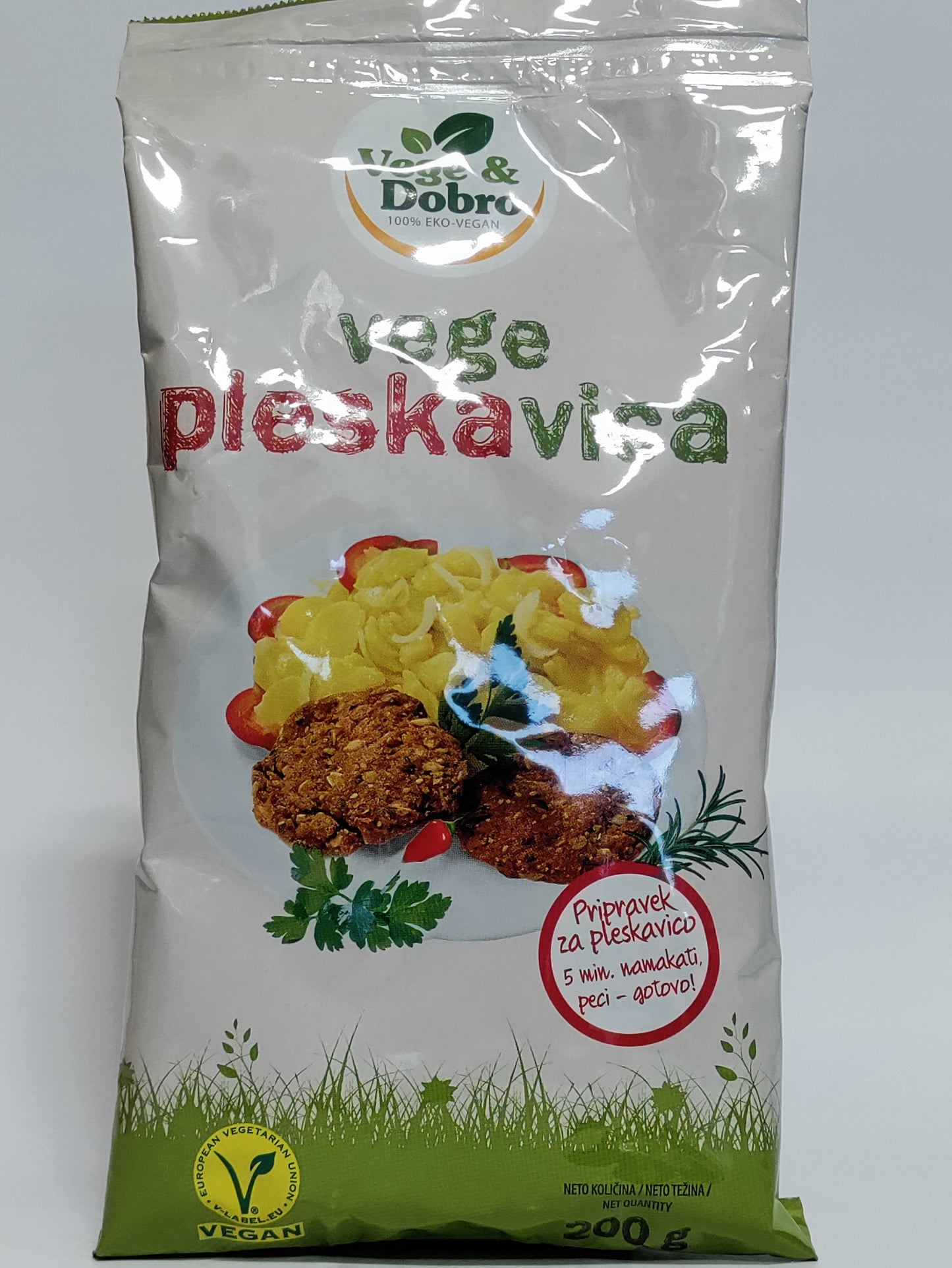 Vege & Dobro - Bio pripravek za pleskavice 200g