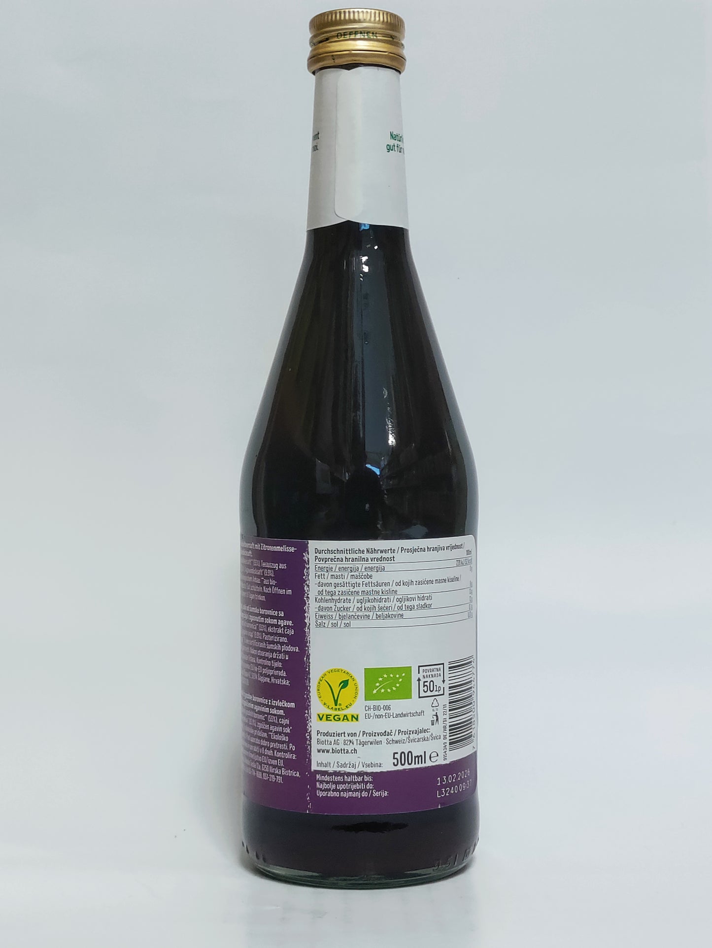 Biotta - bio sok Borovnica 500 ml