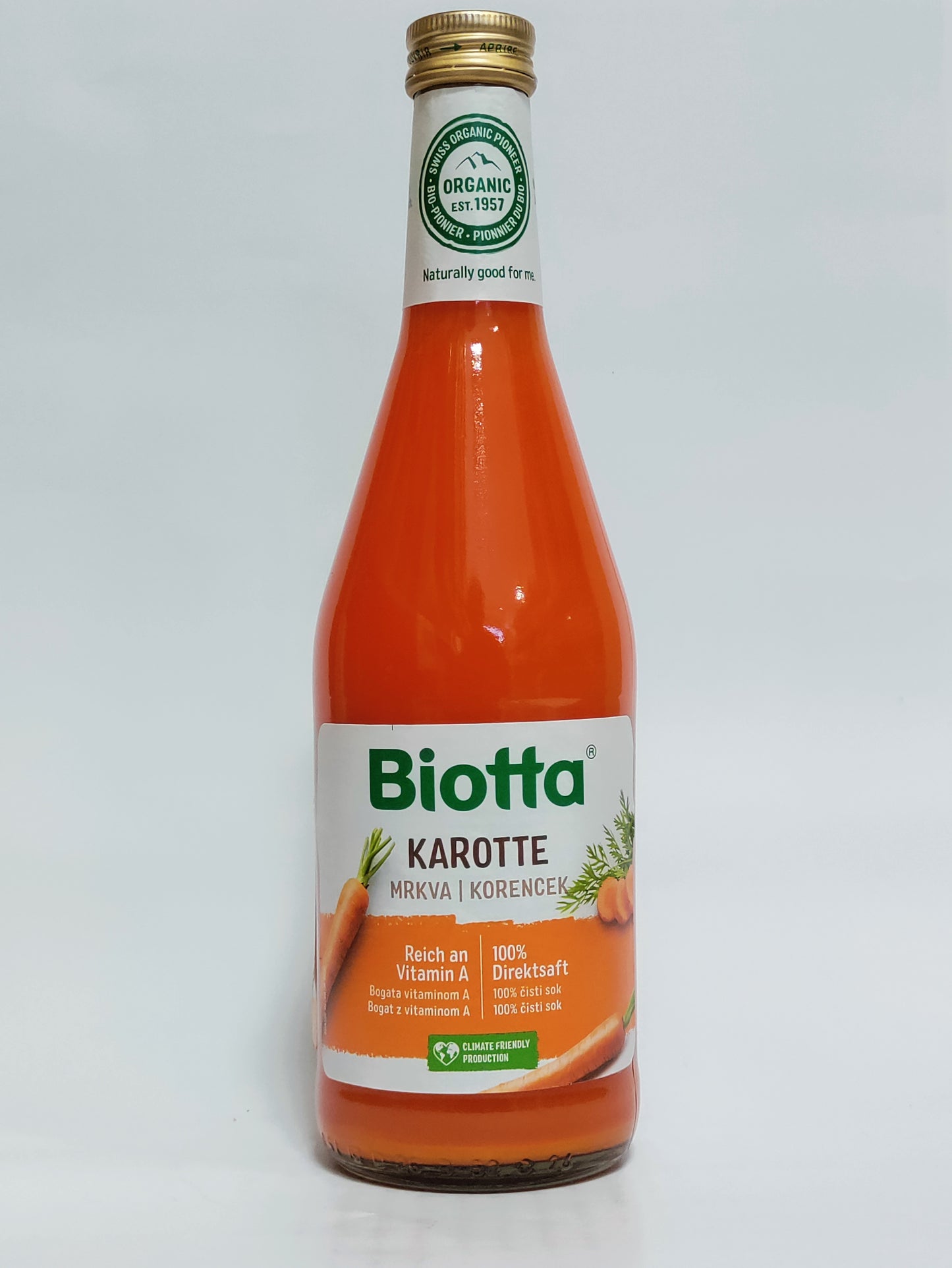 Biotta - bio sok Korenček 500 ml