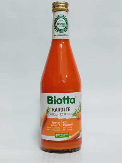 Biotta - bio sok Korenček 500 ml