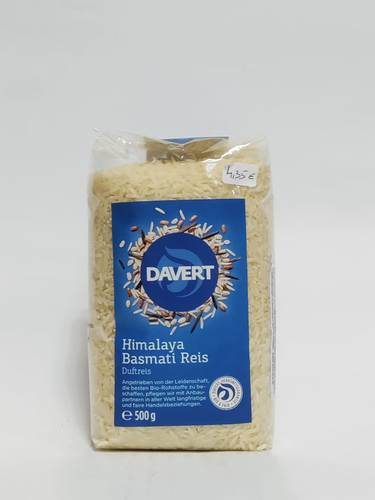 Davert - Himalaya Rjavi riž Basmati 500g