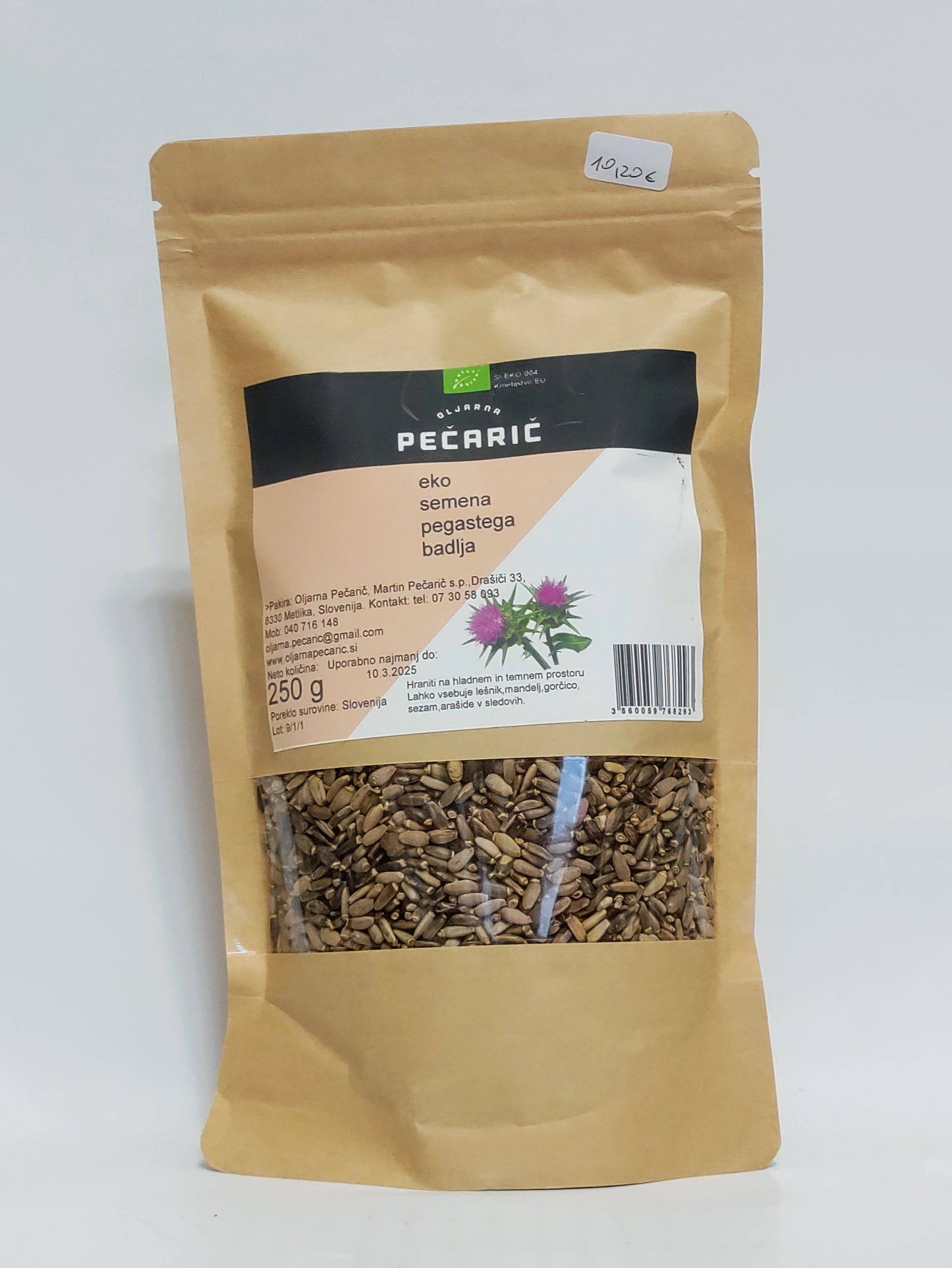 Pečarič - Eko seme Pegastega Badlja 250g