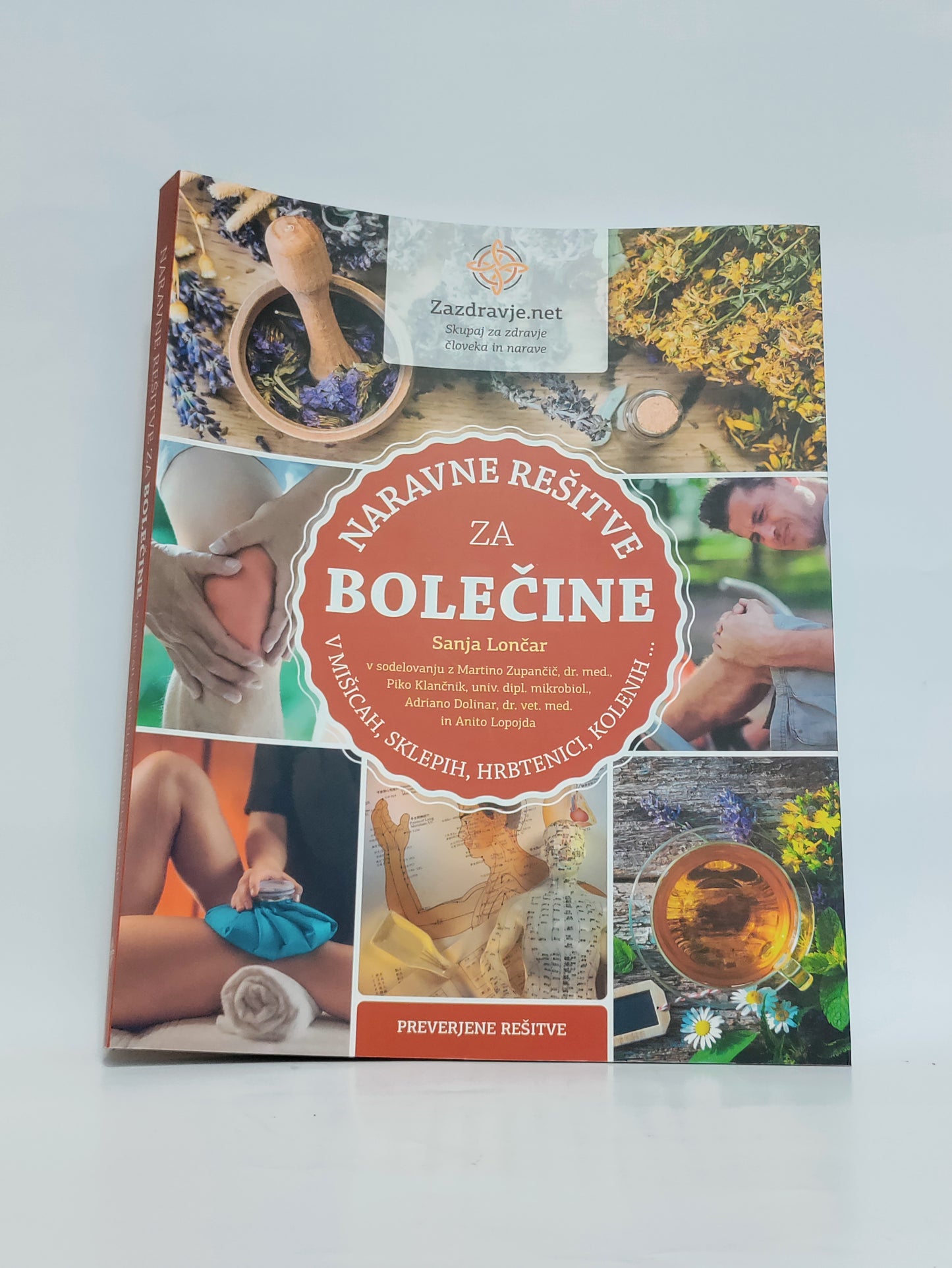 Knjiga - naravne rešitve za bolečine