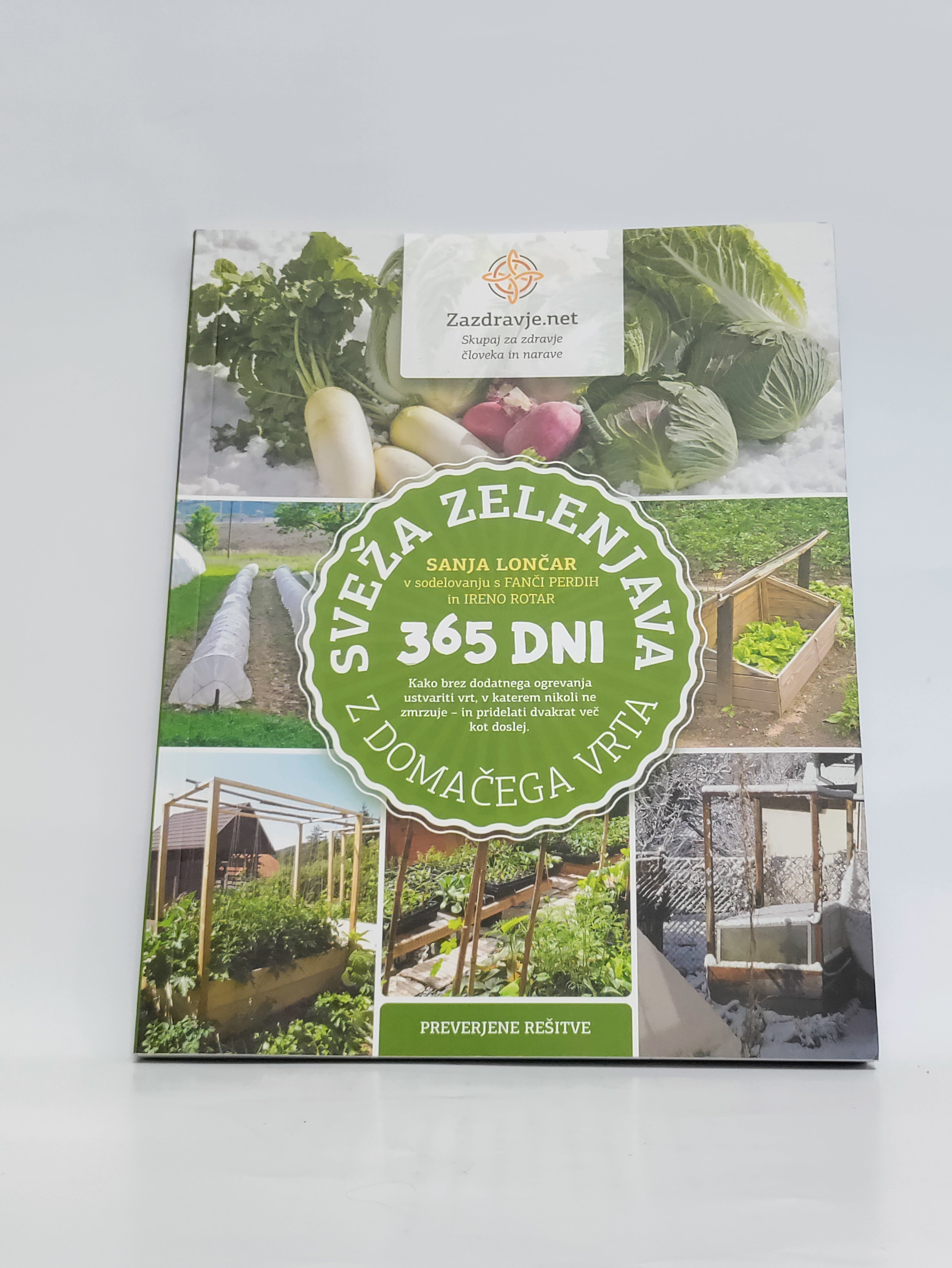 Knjiga - sveža zelenjava 365 dni