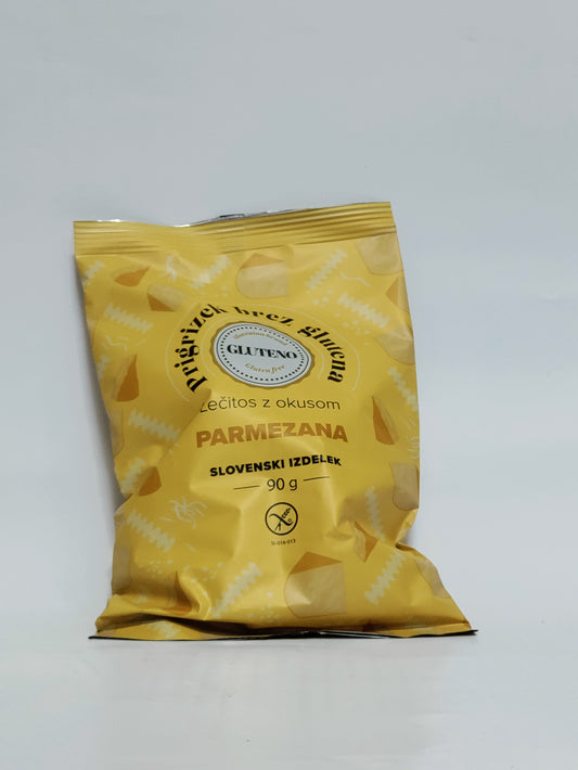 Gluteno - Prigrizek brez glutena PARMEZAN 90g