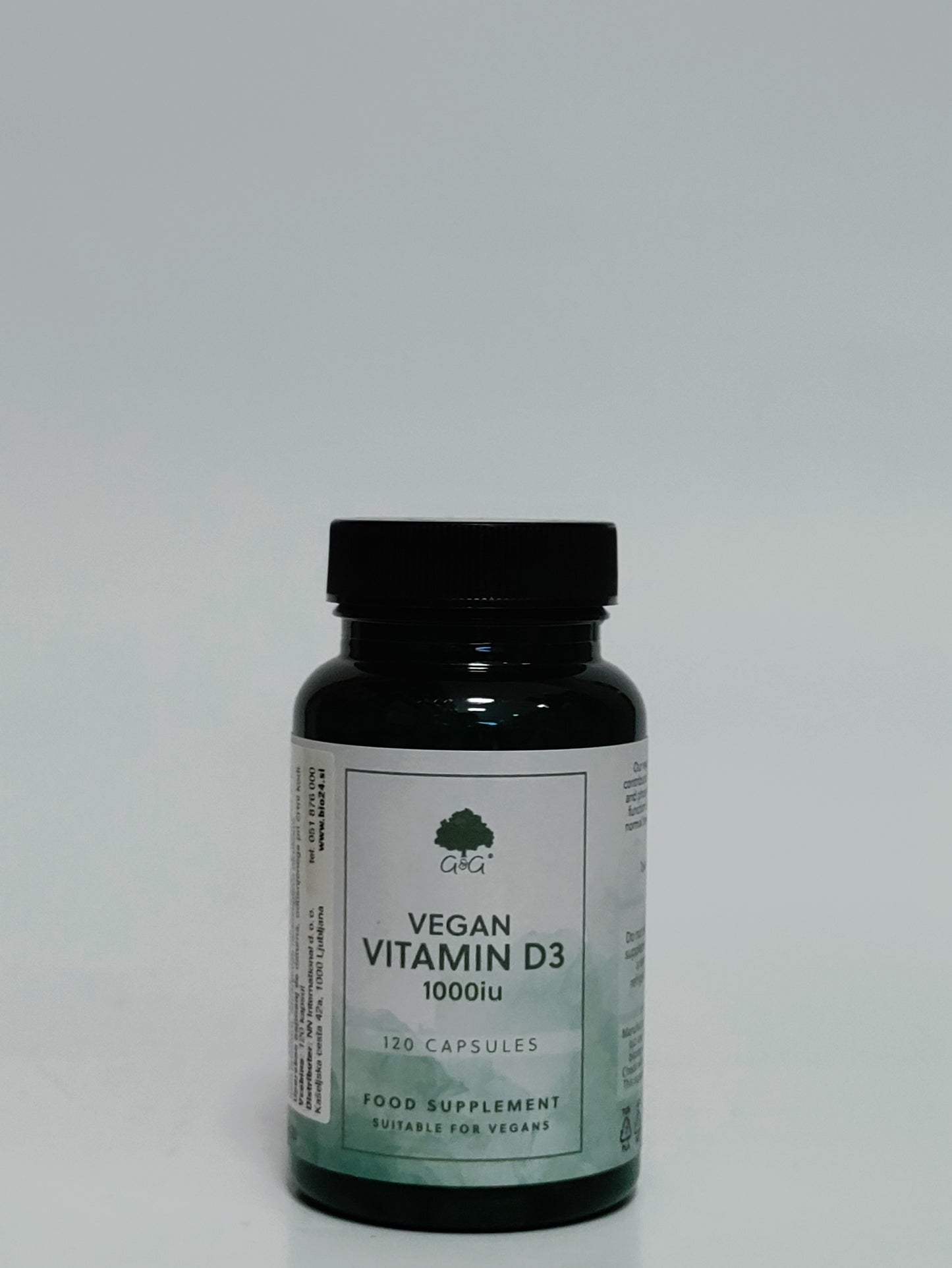 G&G - Vitamin D3 1000 iu, 120 kap.