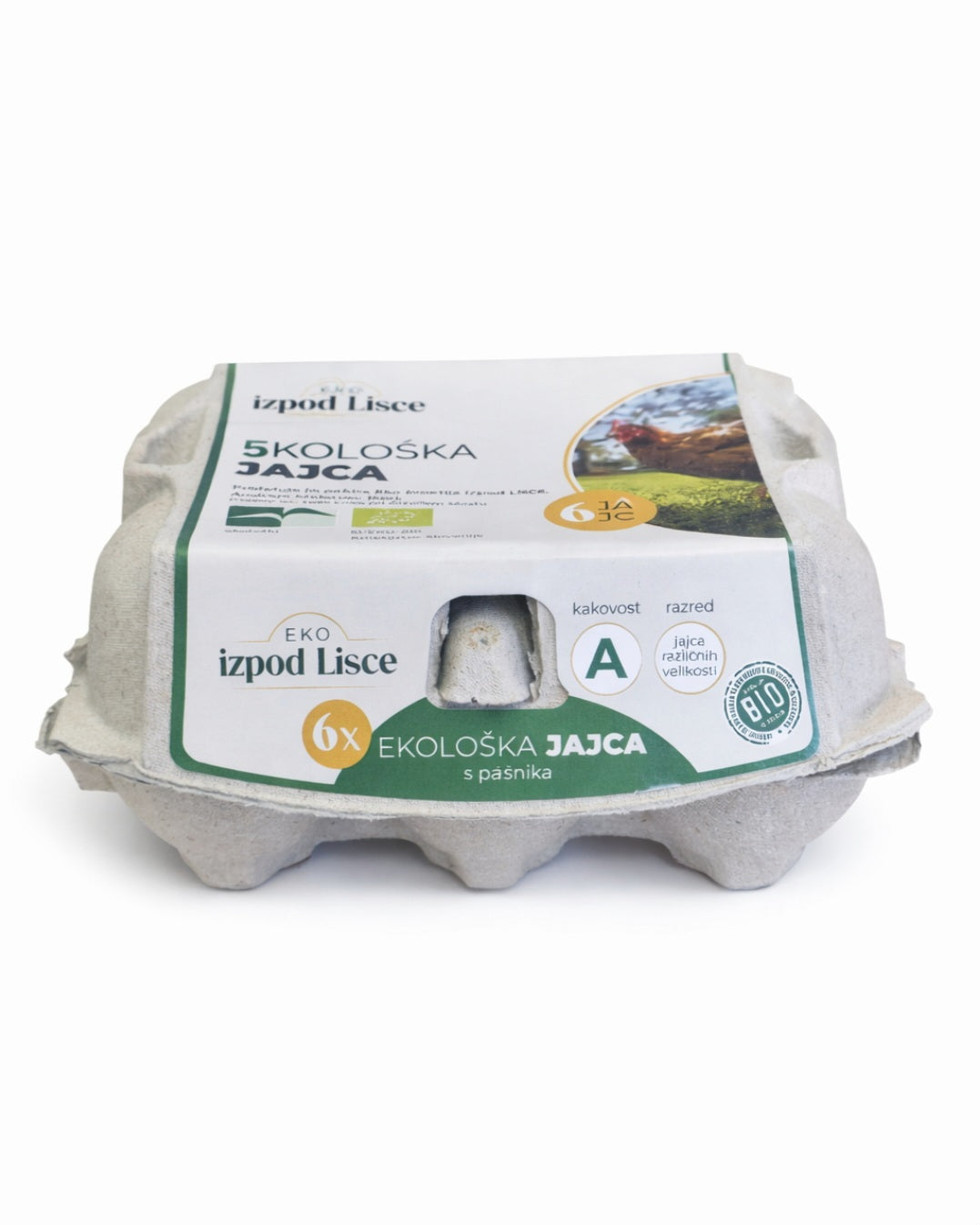 Beci - Ekološka jajca (6 kos)